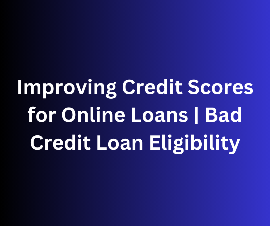 online loans for bad credit
